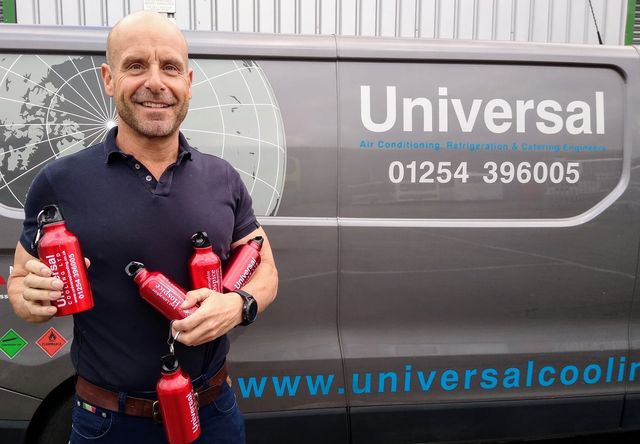 Oswaldtwistle businessman sponsors 500 bottles for charity