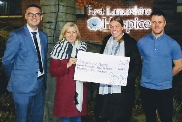 Sky's the limit for hospice fundraisers