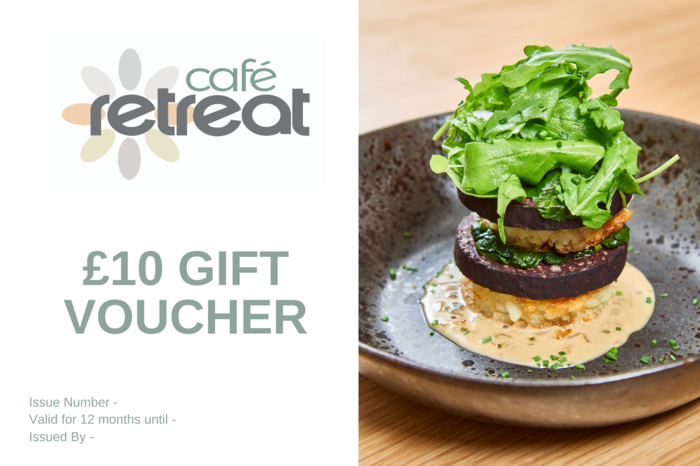 Cafe Retreat Gift Voucher £10 png