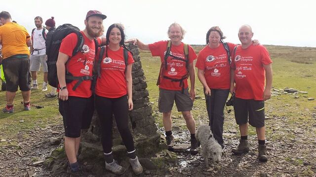 Family top 3 peaks in memory of Maureen