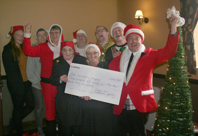 Accrington pub celebrates Christmas in Summer!