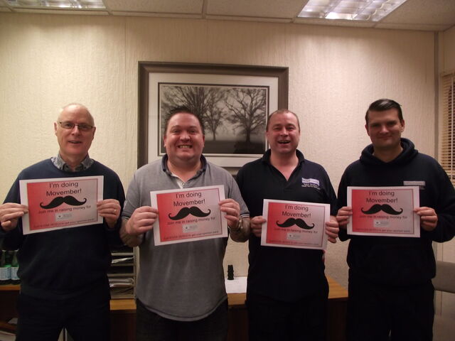 Join our 'Movember' team!