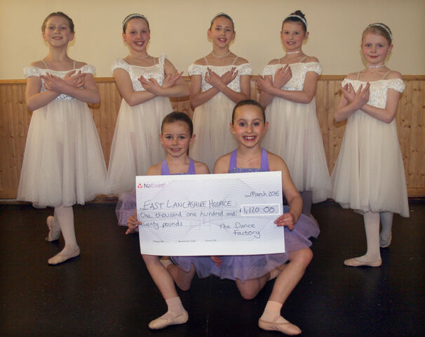 Dancers put best foot forward to raise over £1k