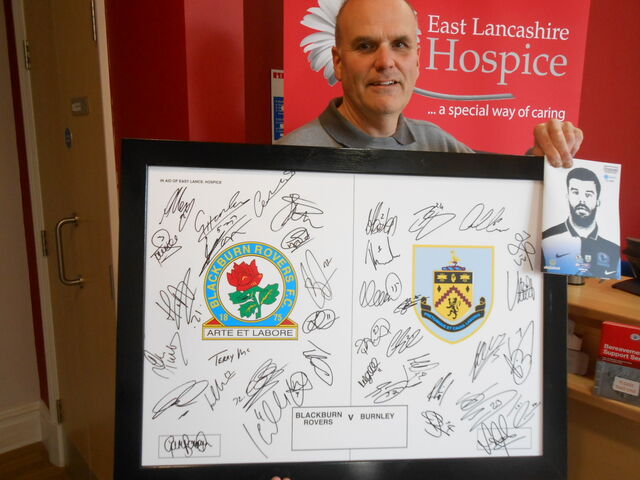 Unique Rovers v Burnley plaque up for auction!