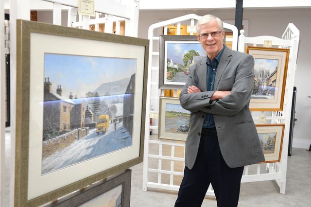 Picture perfect hospice gift marks John’s 50th anniversary