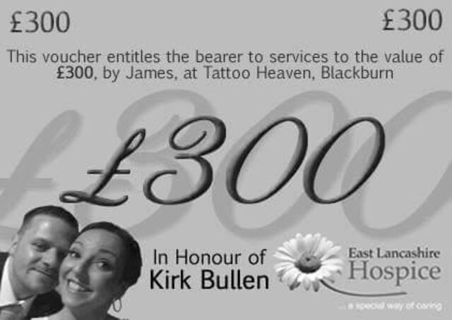 Tattoo voucher worth £300 up for grabs