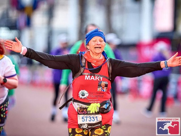 When you share, JOY Happens:  Mary’s London Marathon 2023 Experience