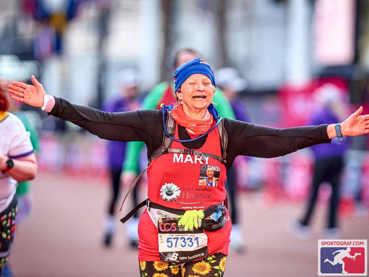 Mary Ponfrett - London Marathon 