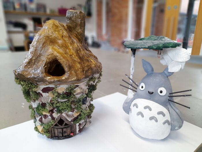 Totoro and Fairy House resized