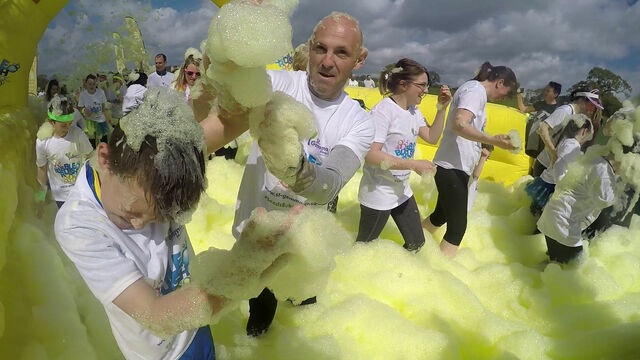 Foam fans prepare for incredi-bubble Fun