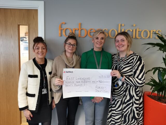 Forbes Solicitors raising money through Will writing