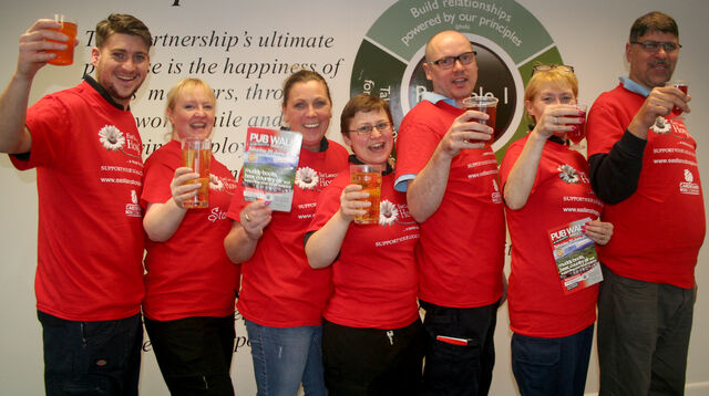 Walking boots and pint glasses at the ready!