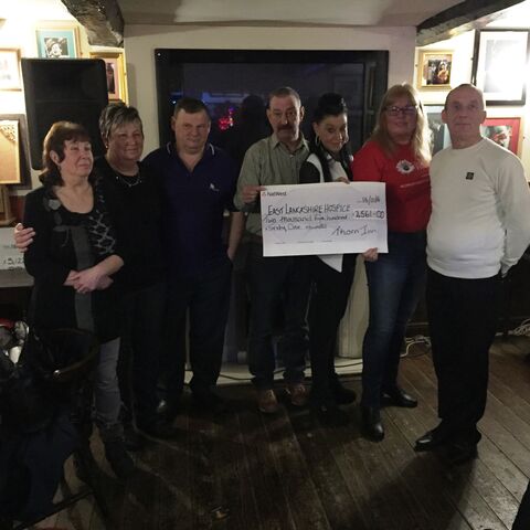 Fundraising friends top £2,5000