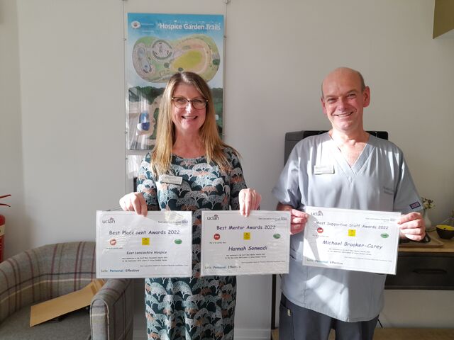 Awards for East Lancashire Hospice