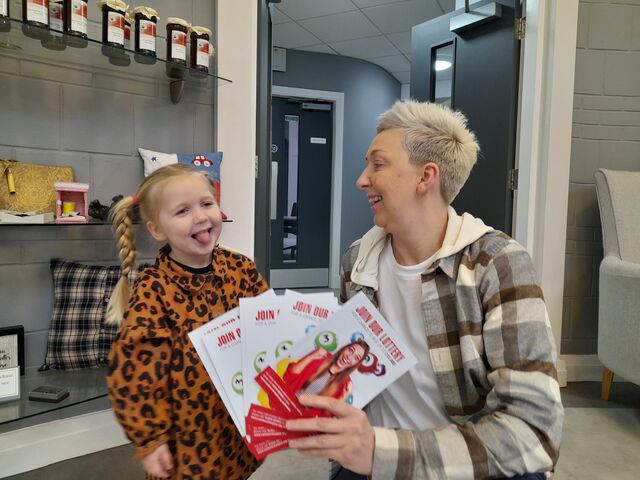 Samantha Wins the Lottery