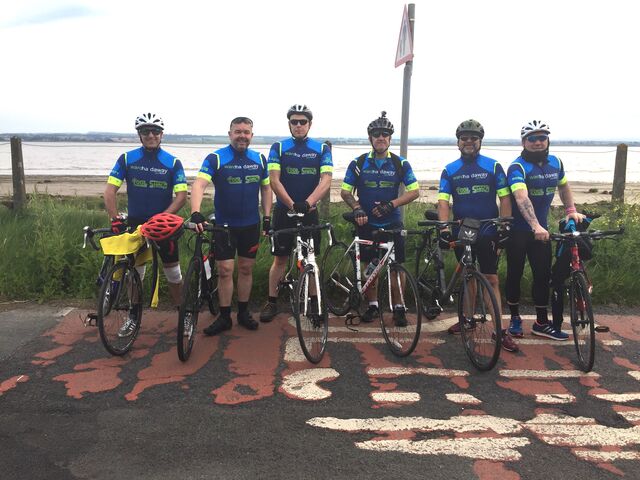 Darwen pals saddle up for epic fundraiser