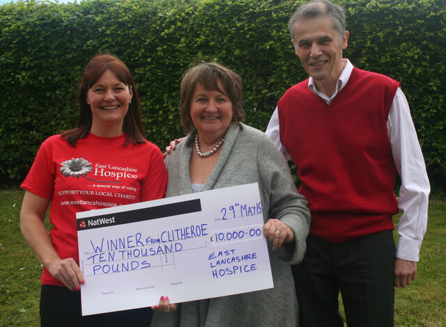 £10,000 lottery rollover 'turning point' for Clitheroe Mum