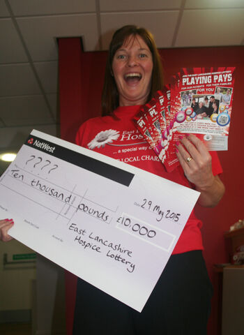 Lottery supporter will hit jackpot next week!