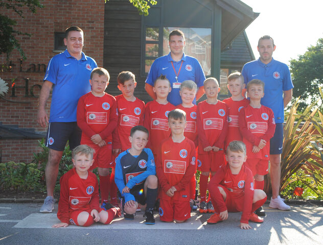 Youth football team are in a league of champions