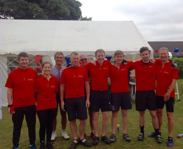 Tim raises over £36,000 in memory of his wife