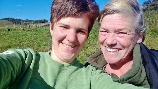 Raising a glass to Heather
