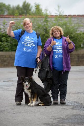 Walkers put best foot forward
