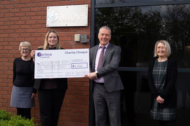 Local Solicitors Fundraise for Hospice